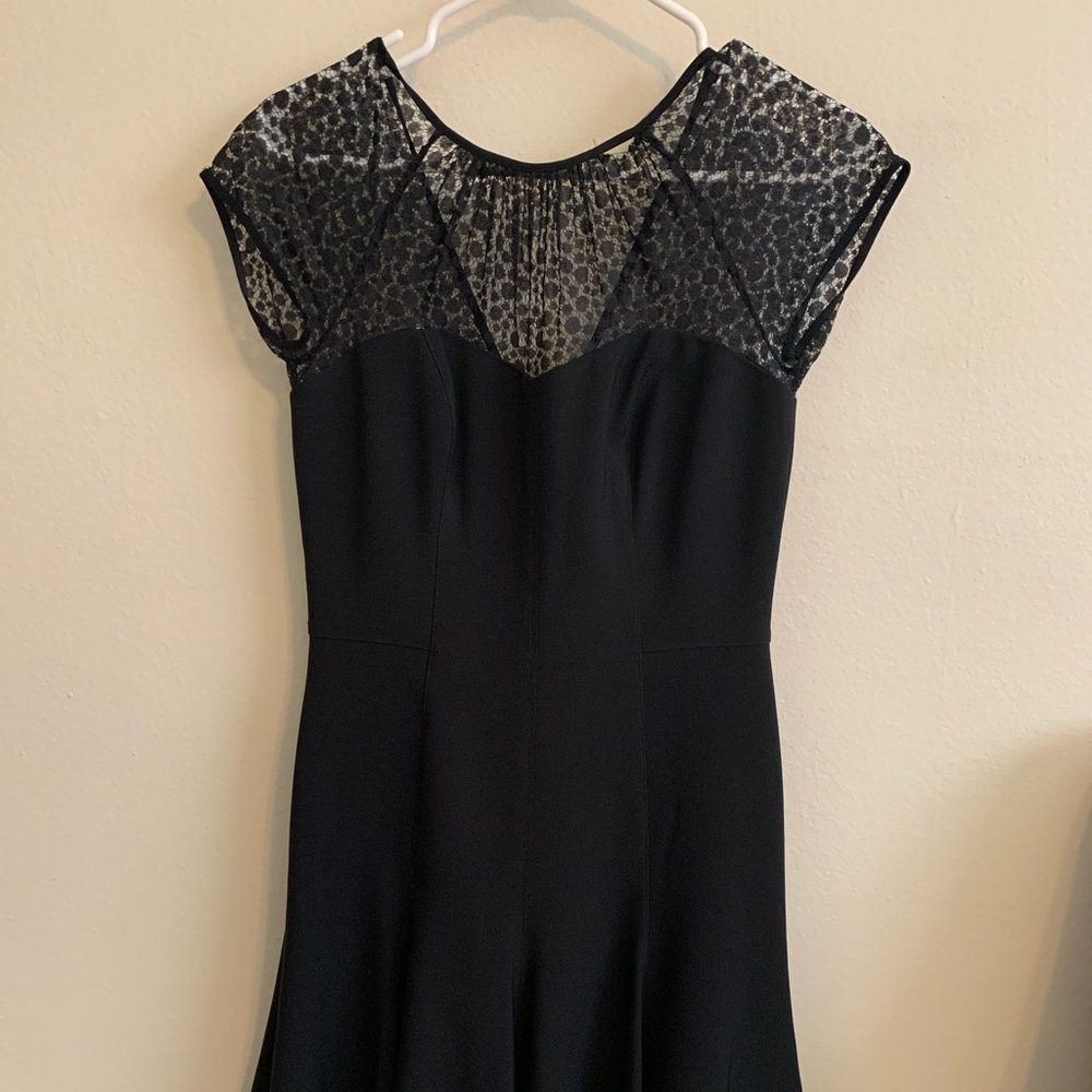 Black cocktail dress